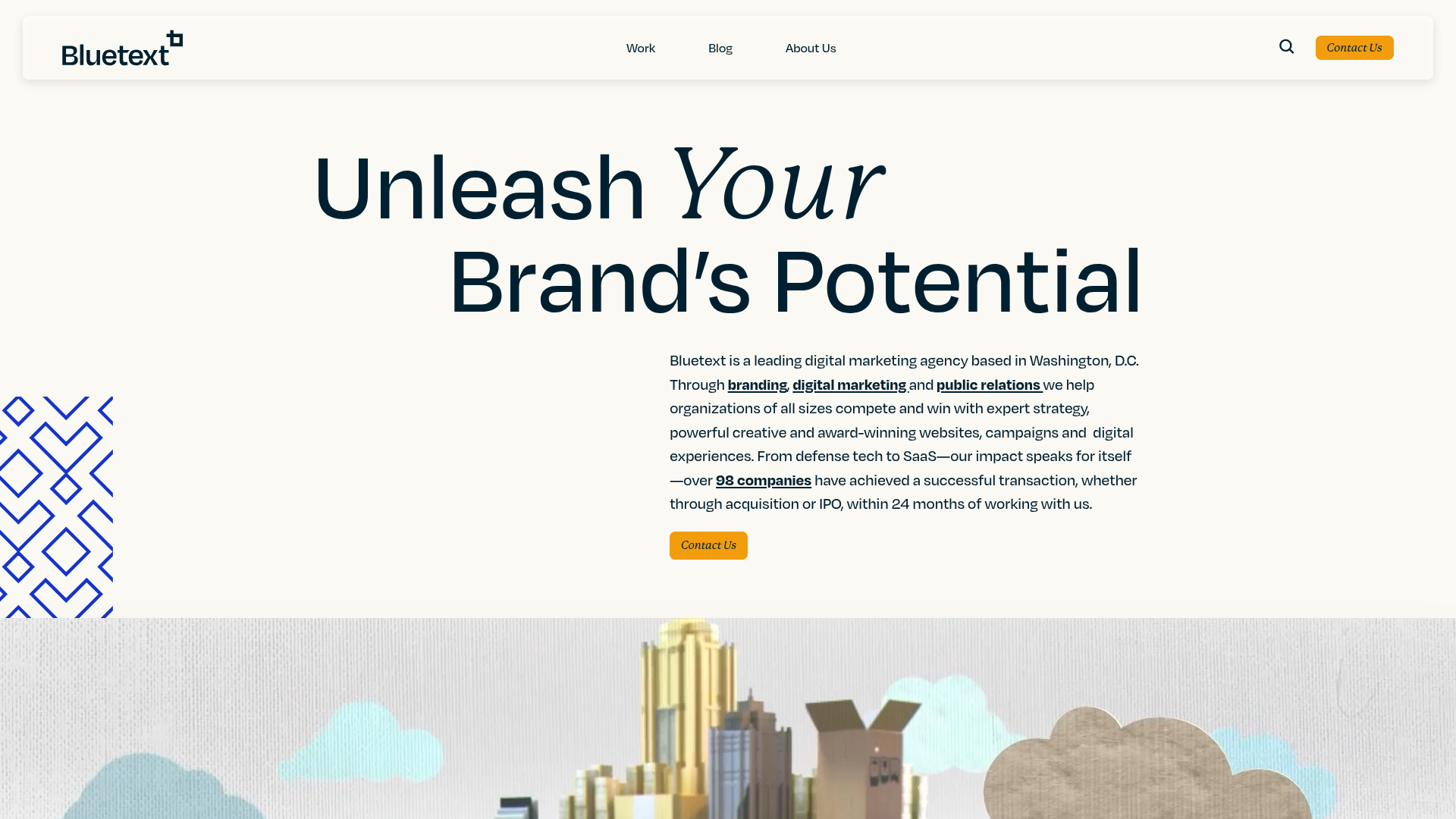 Bluetext public page preview (snapshot 2026-04-21)